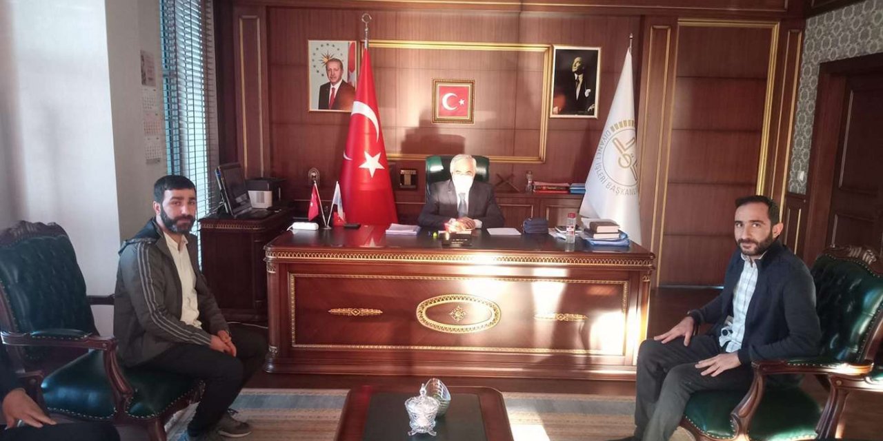 Kur’an Nesli Platformu Bingöl Koordinatörlüğünden İl Müftüsü Süzen’e ziyaret