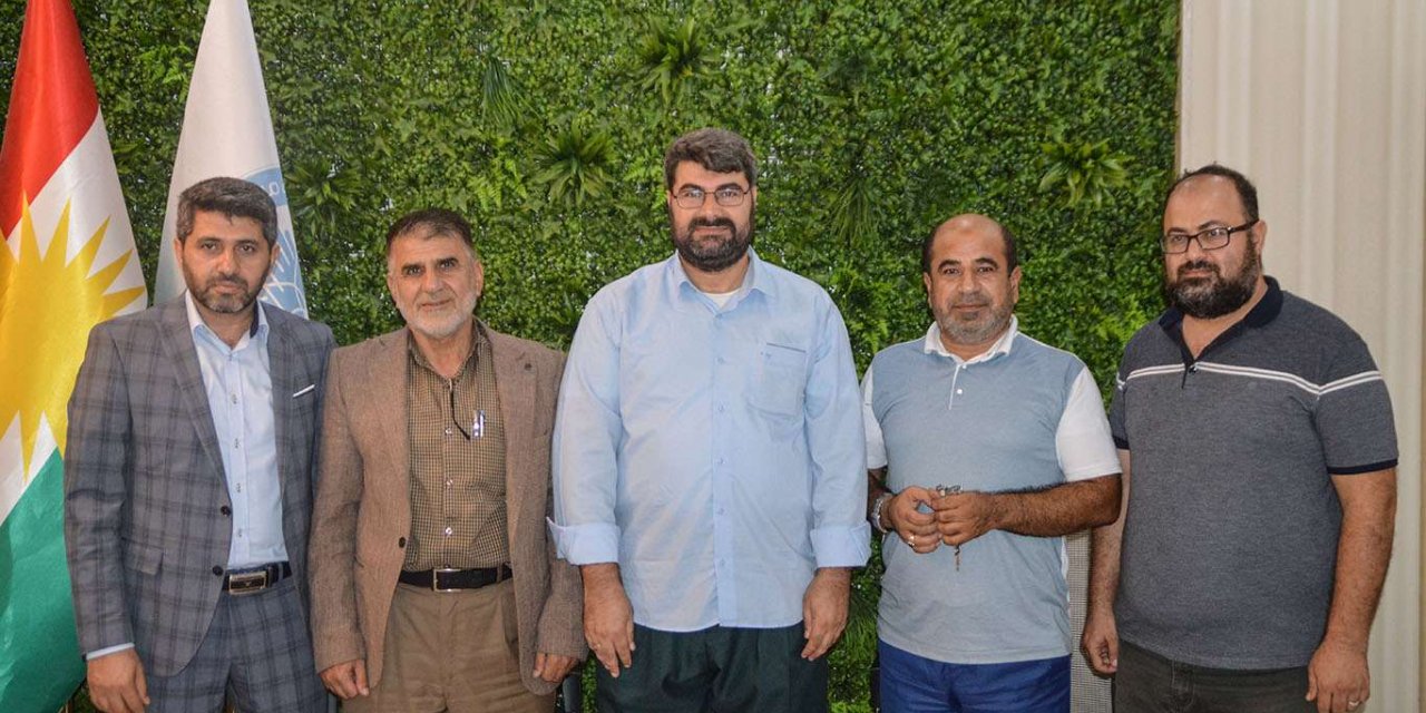 Umut Kervanı Vakfı ve Avrupa Yetim Eli Derneği yetkilileri Irak Kürdistan'ında temaslarda bulundu
