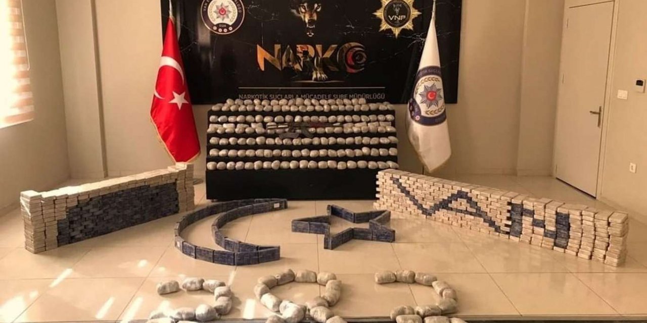 Van'da bir haftada 388 kilogram uyuşturucu ele geçirildi