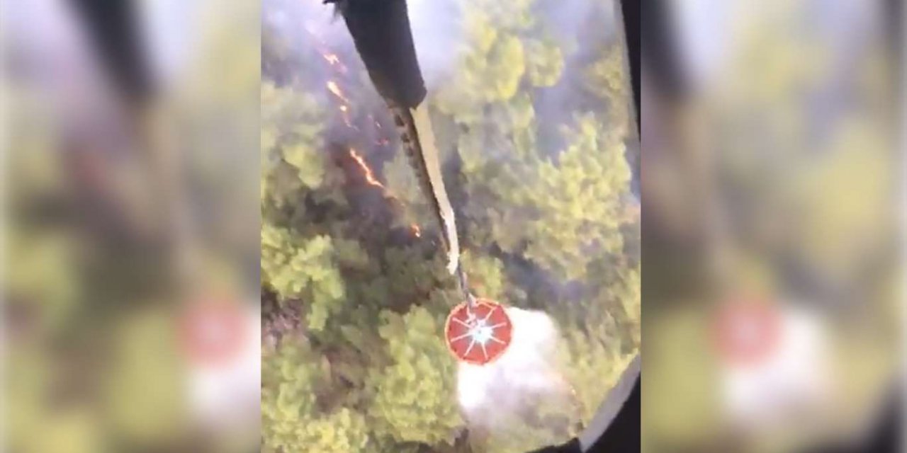 Kahramanmaraş'ta orman yangını