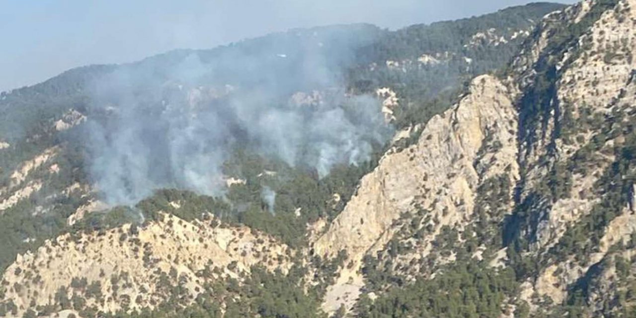 Kemer'deki orman yangını kontrol altına alındı