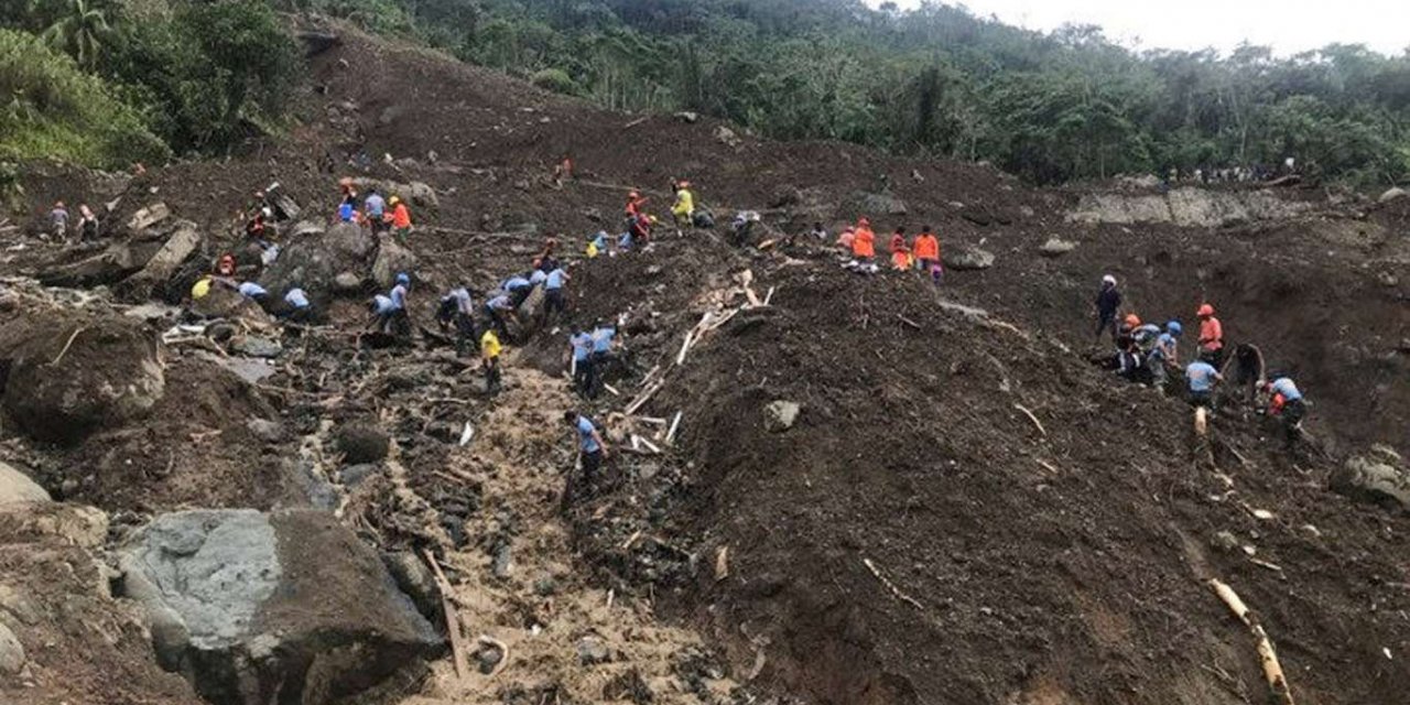 Filipinler'de sel ve heyelan: 19 ölü