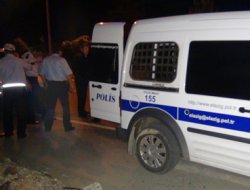 Elazığ'da polise taşlı saldırı