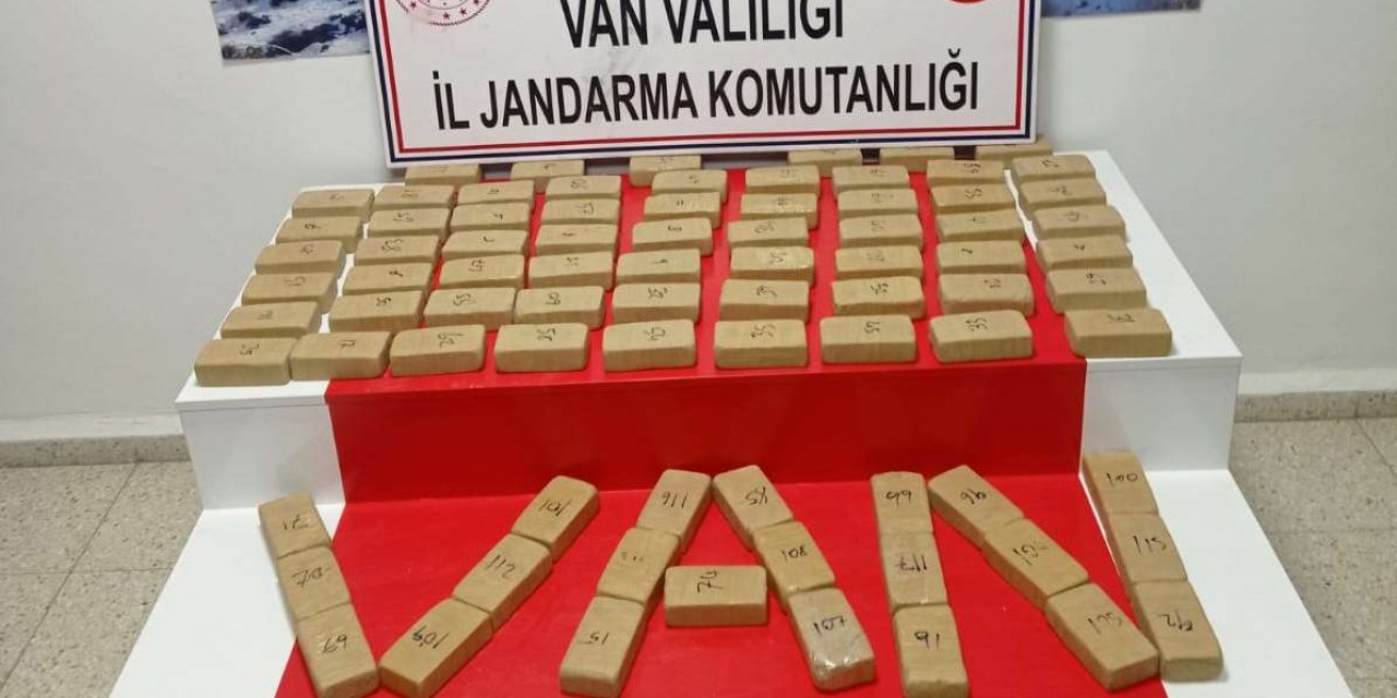 Van'da 61 kilogram eroin ele geçirildi