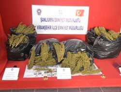 Viranşehir'de 46 kg esrar maddesi ele geçirildi