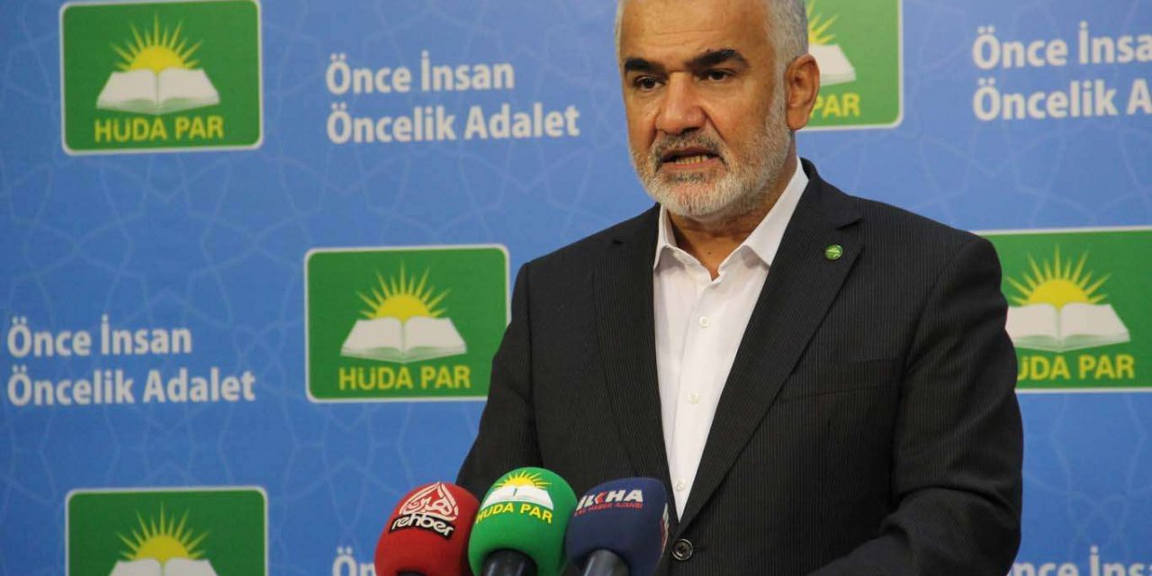 HÜDA PAR Genel Başkanı Zekeriya Yapıcıoğlu gündeme dair açıklamalarda bulundu