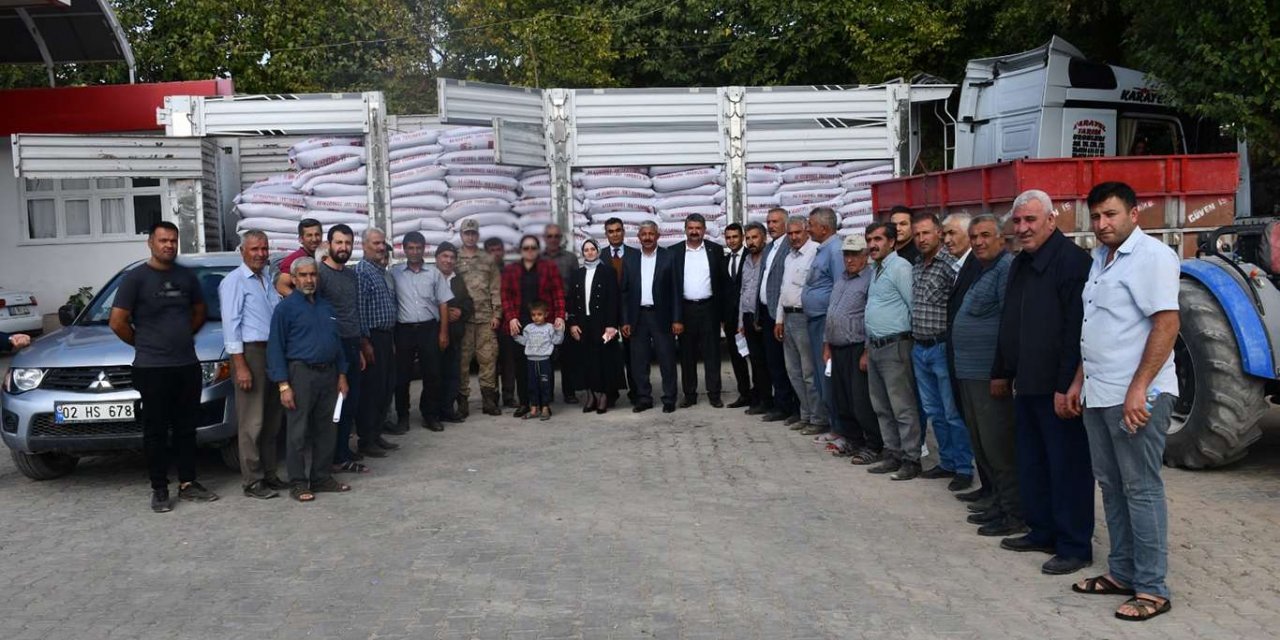 Adıyaman'da tohumluk mercimek dağıtıldı