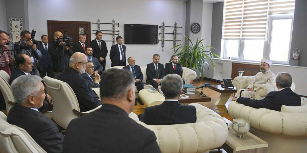 Diyanet İşleri Başkanı Erbaş, Kırgızistan’da