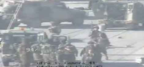 İsrail'de dayak skandalı video