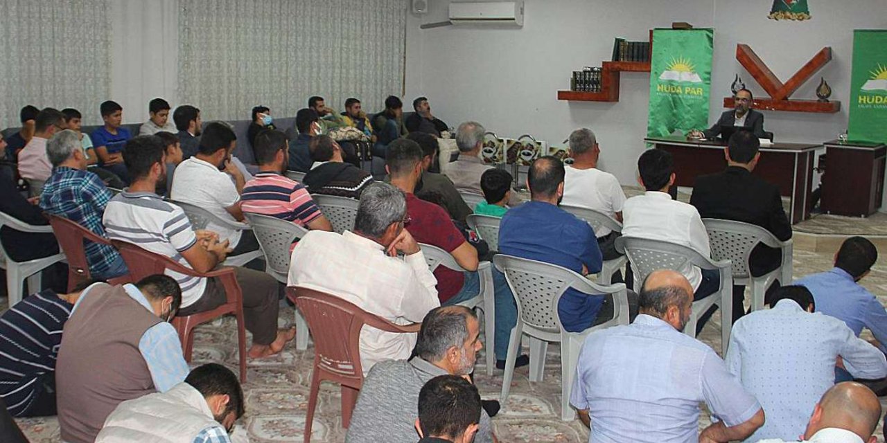 HÜDA PAR Genel Başkan Vekili Sağlam Mersin'de temaslarına devam ediyor