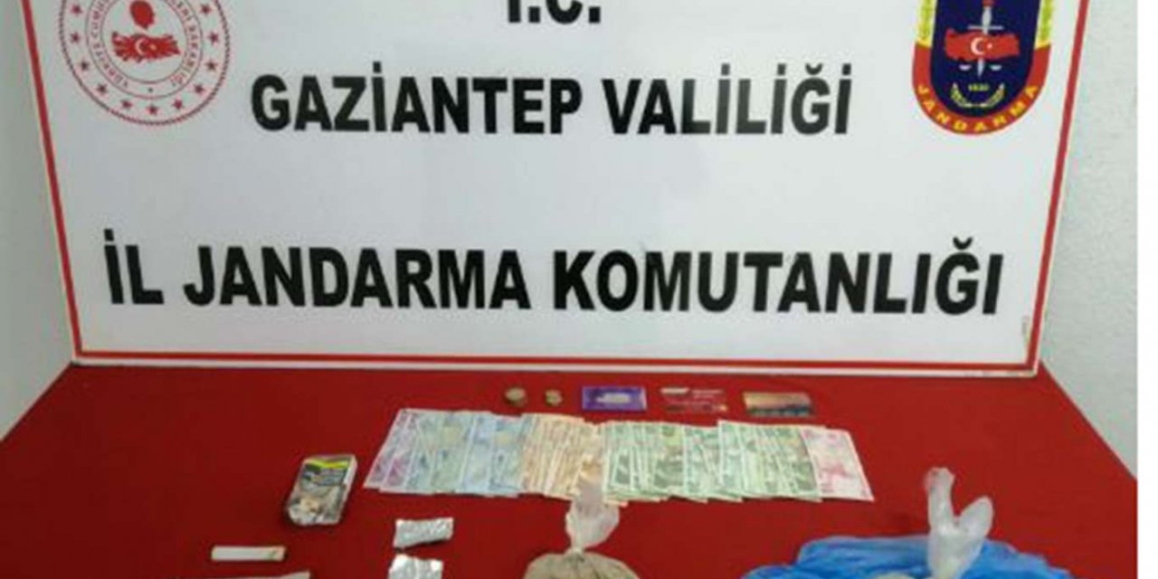 Gaziantep’te bir evde uyuşturucu ele geçirildi