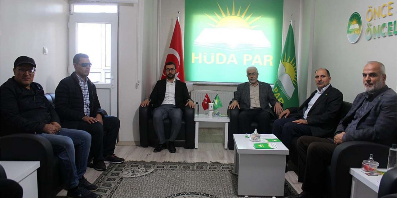 Bingöl 6 Nokta Körler Derneği yaşadıkları sıkıntıları HÜDA PAR’a iletti