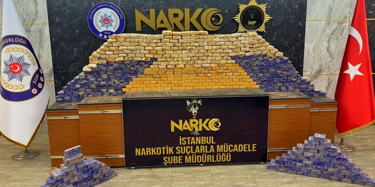 İstanbul'da 285 kilogram eroin ele geçirildi
