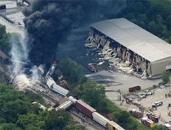 ABD'de korkutan tren kazası