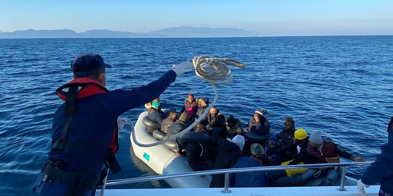 Aydın'da 19 düzensiz göçmen yakalandı