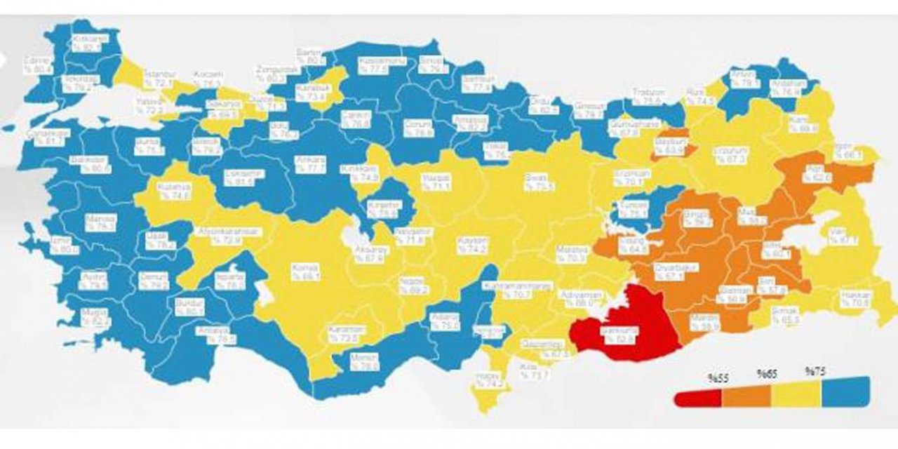 Kırıkkale mavi kategoriye geçti
