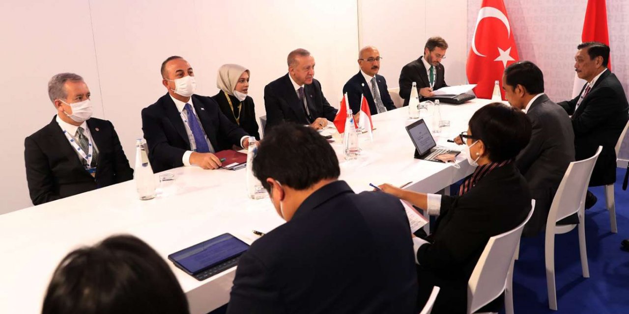 Cumhurbaşkanı Erdoğan'dan G20 diplomasisi
