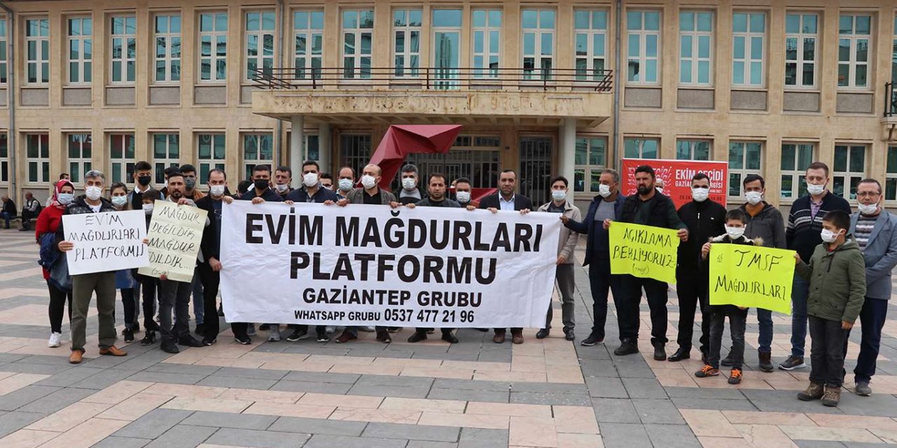 “Evim” şirketlerine para yatıranlar mağduriyetlerinin giderilmesini istiyor