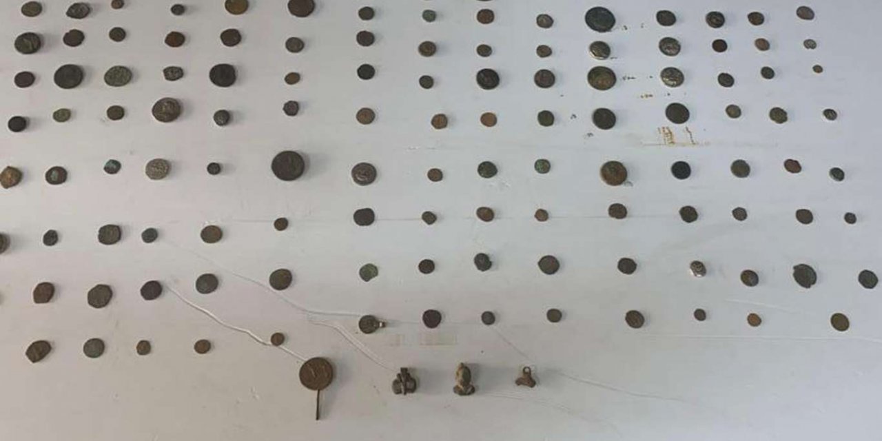 Gaziantep'te 138 adet tarihi eser ele geçirildi