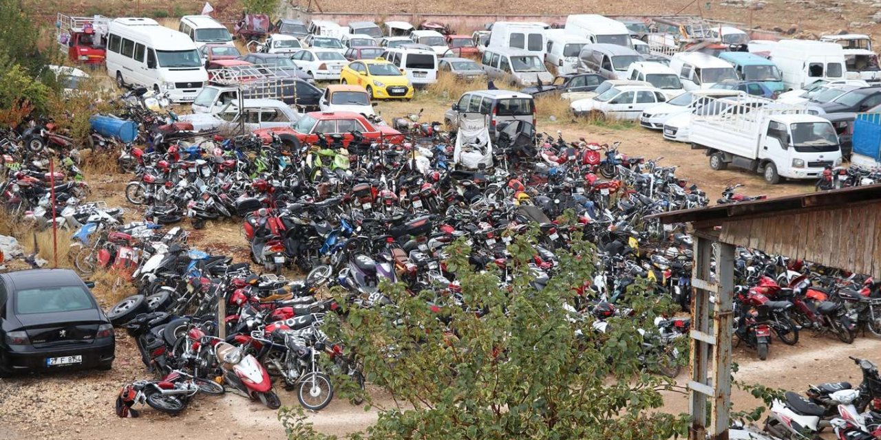 Milyonlarca liralık araçlar yediemin otoparklarında çürüyor