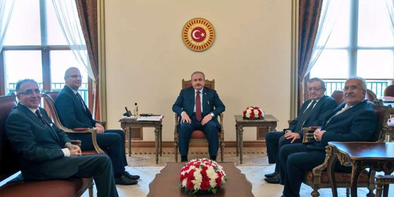 TBMM Başkanı Şentop Yassıada Mahkemesi mağdurlarının yakınlarını kabul etti