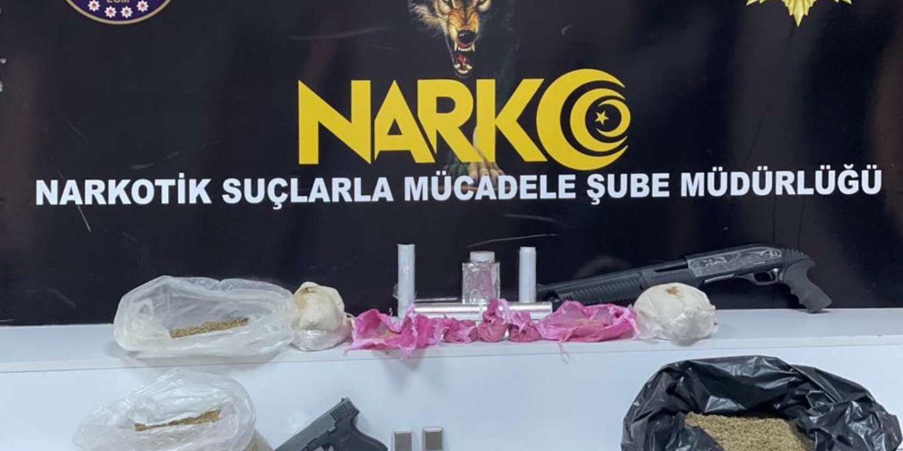 Gaziantep’te uyuşturucu operasyonunda 4 kişi gözaltına alındı