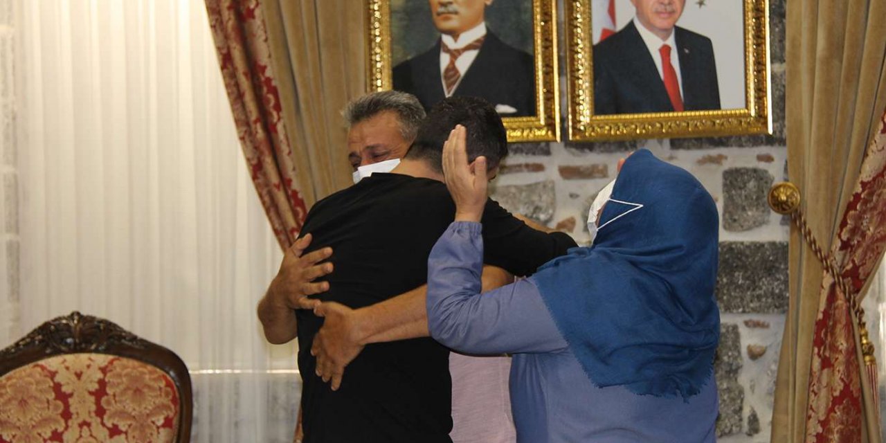 Bir aile daha evladına kavuştu