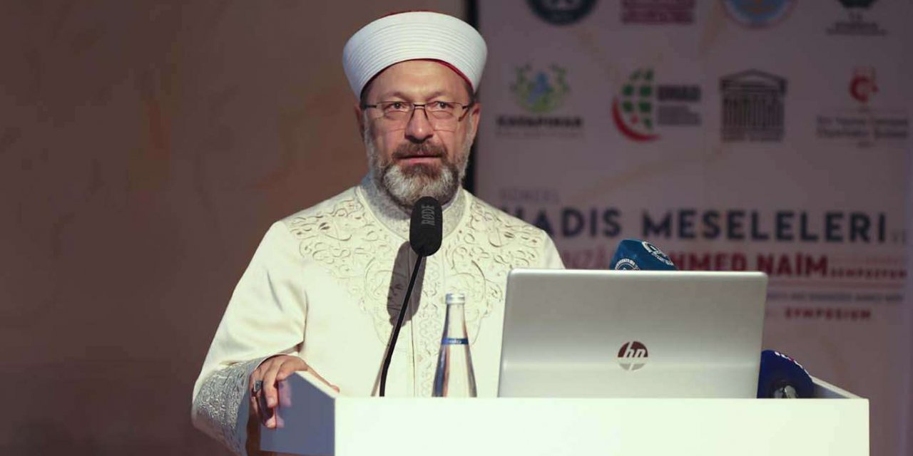 Diyanet İşleri Başkanı Erbaş: Müslümanlara düşen en büyük sorumluluk taassupla mücadeledir