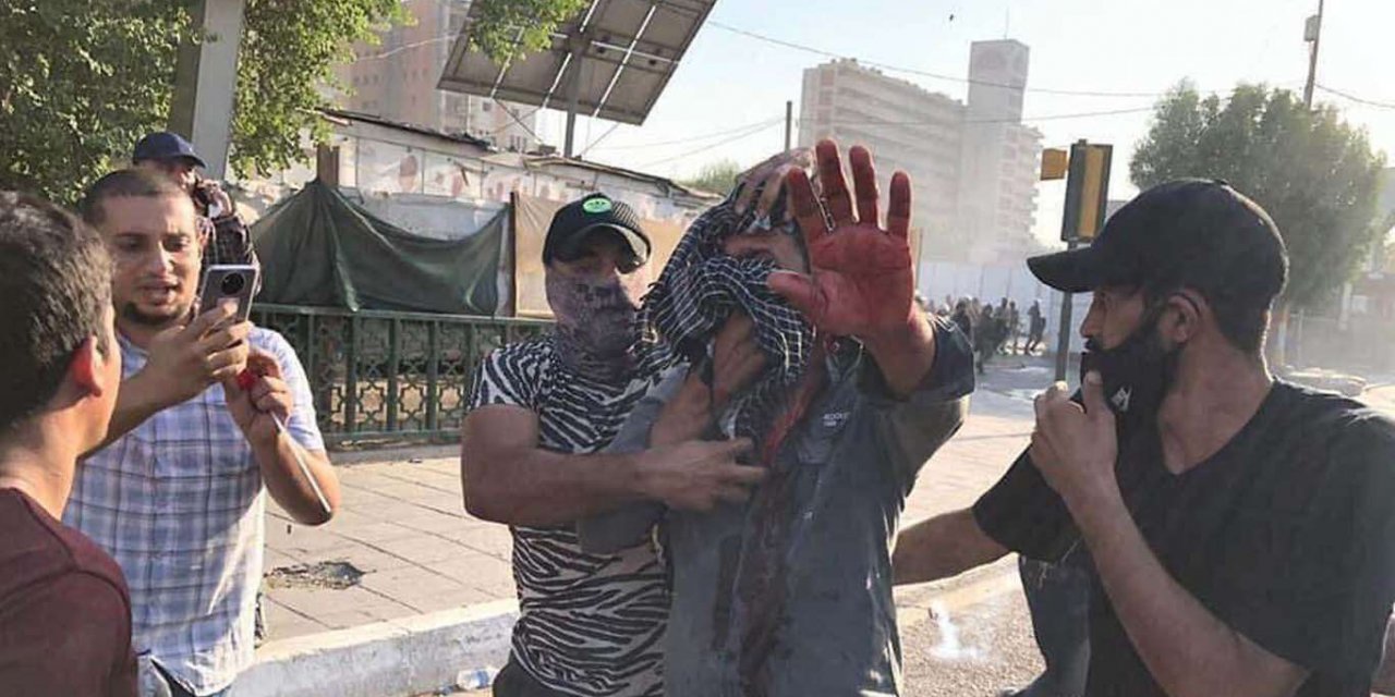 Bağdat'ta protesto gösterileri: 2 ölü 130 yaralı