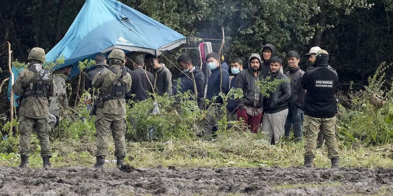 Polonya-Belarus sınırında düzensiz göçmen gerginliği