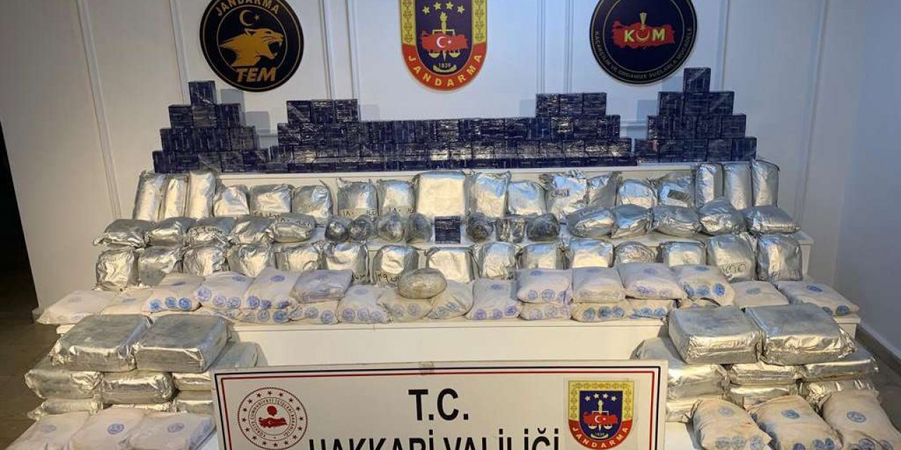 Hakkâri’de uyuşturucu operasyonu