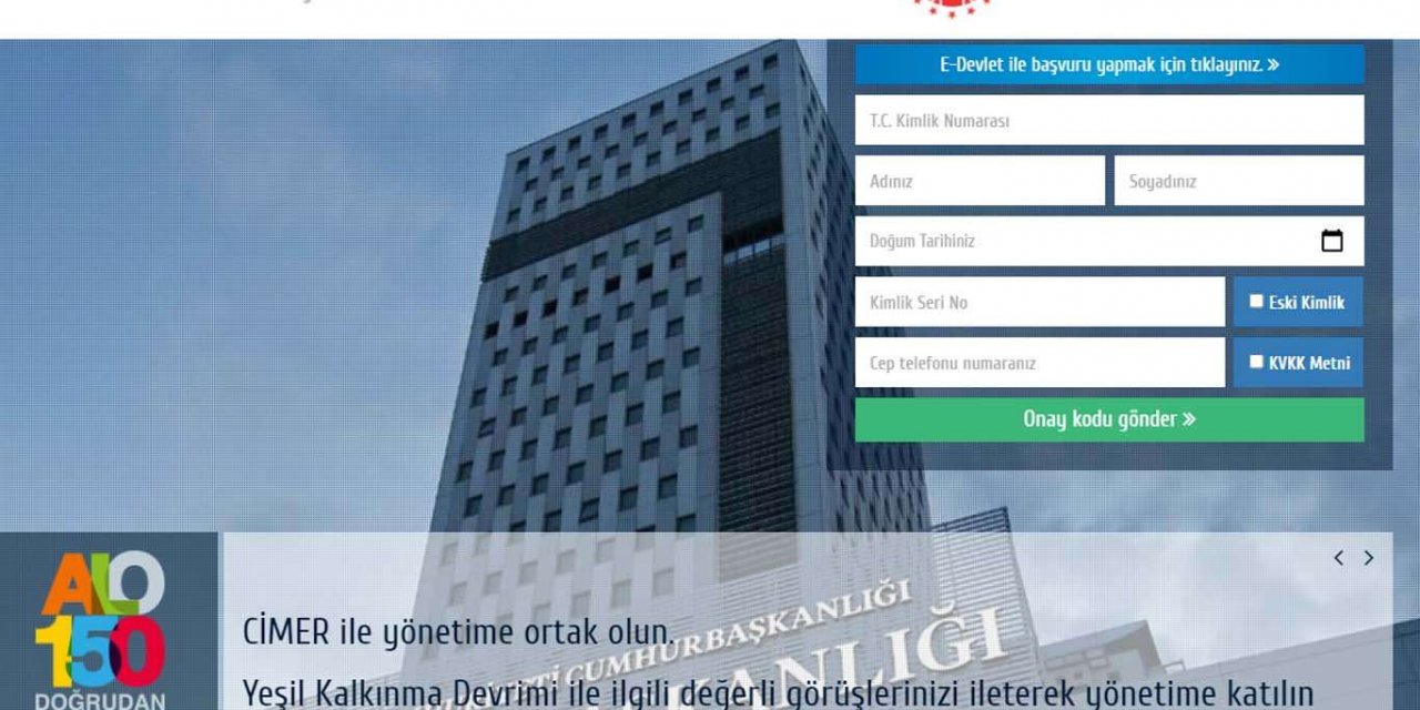 İletişim Başkanlığı CİMER üzerinden "Yönetime Katıl" uygulaması başlattı
