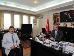 Öncül'den Vali Karaloğlu'na veda ziyareti