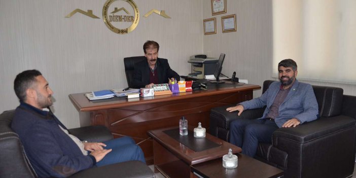 HÜDA PAR Diyarbakır İl Başkanlığından DİEM-DER'e ziyaret