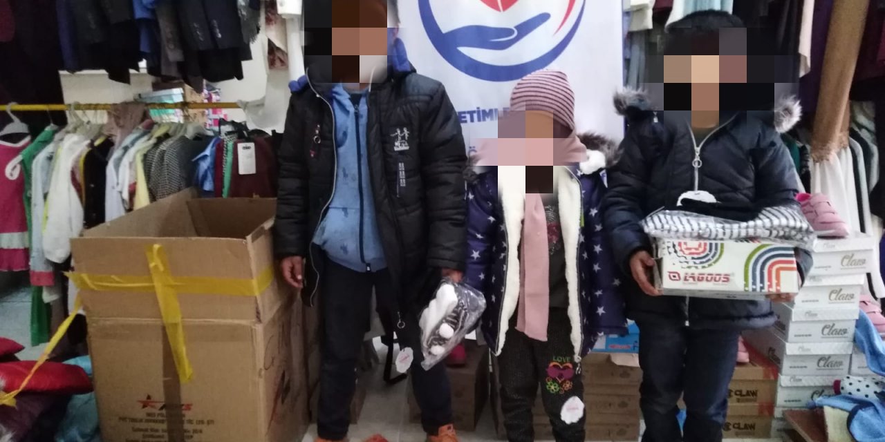 Yetimler Vakfı, Çınar’da 113 çocuğu giydirdi