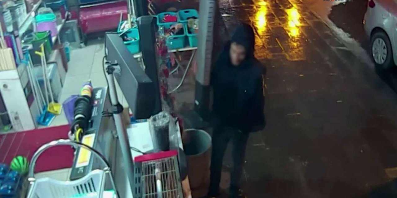 Diyarbakır'da hırsızlık yapan şahıs kameralara yakalandı