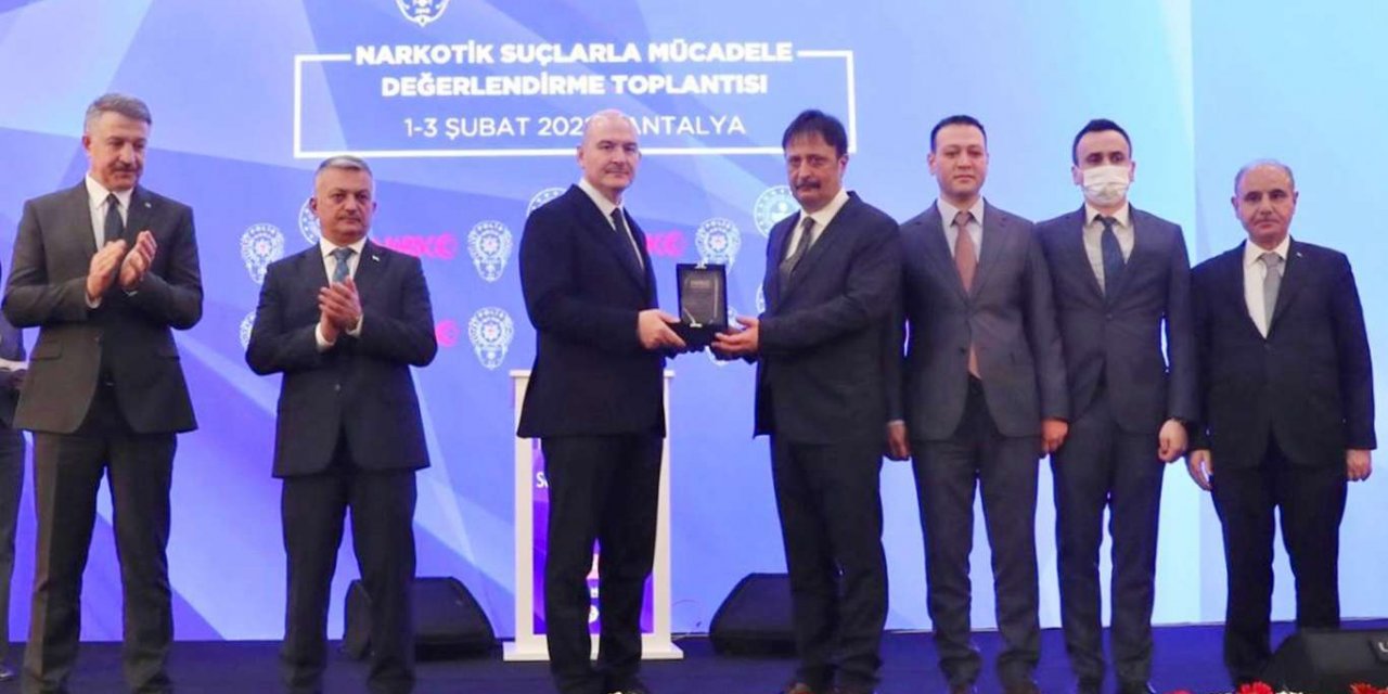 Diyarbakır'a uyuşturucu operasyonunda birincilik ödülü