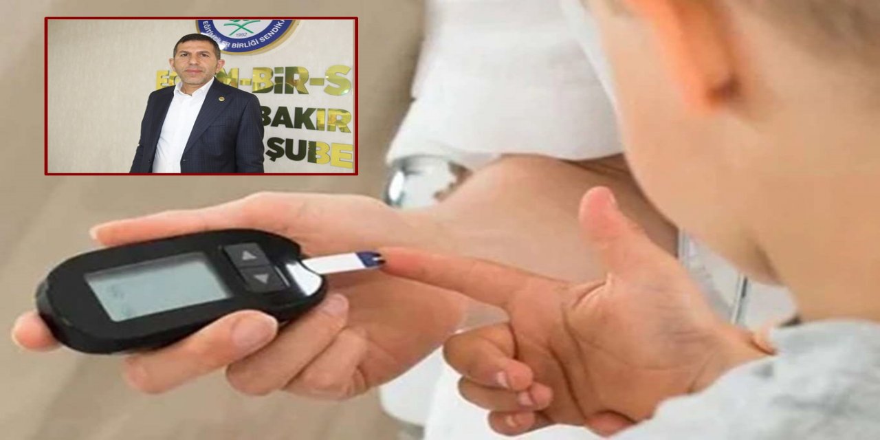 Eğitim-Bir-Sen Diyarbakır Şubesinden Tip 1 Diyabet hastası çocuklar için yetkililere çağrı