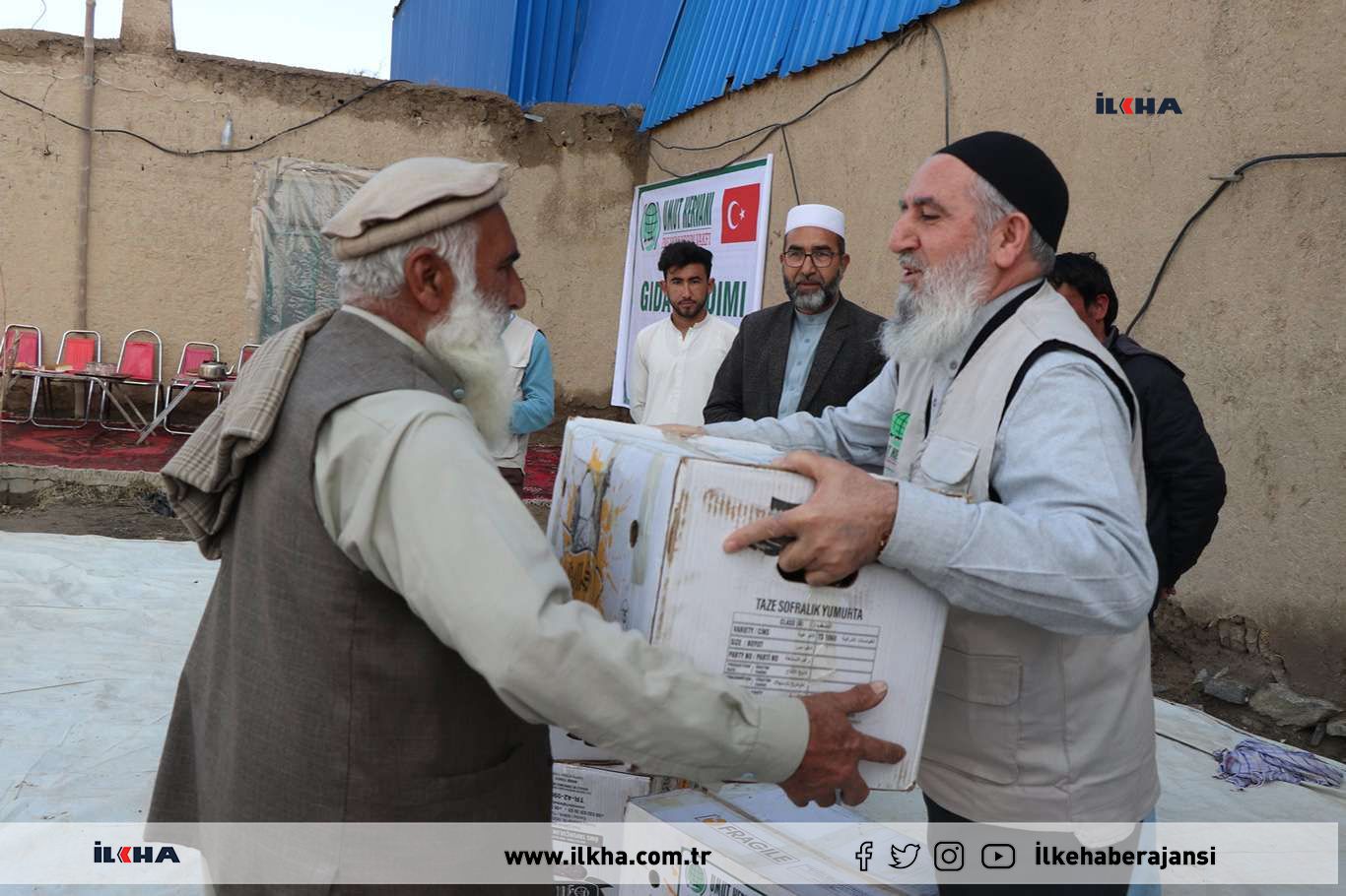 Weqfa Karwana Hêvîyê li Efxanistanê dest bi xebatên alîkarîyê kir