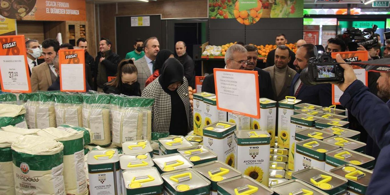 Diyarbakır'da Tarım Kredi Kooperatif Market açıldı