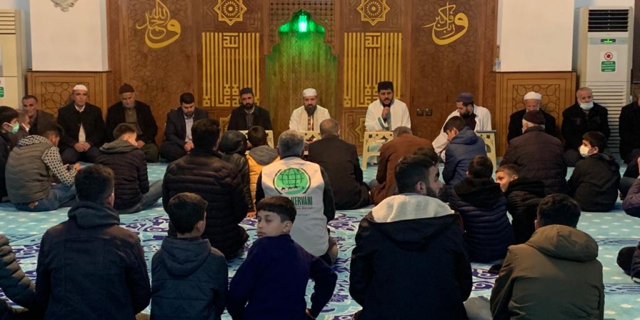 Çınar'da Beraat Gecesi dualarla ihya edildi
