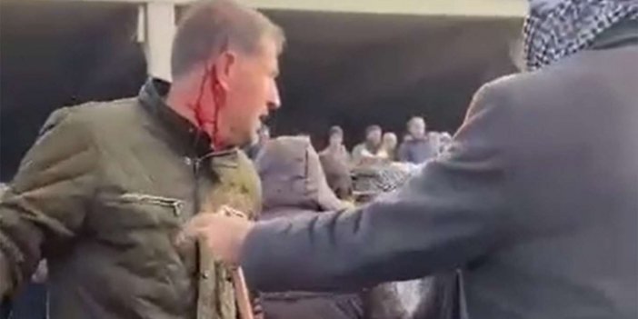 Diyarbakır hayvan pazarında sopalı kavga