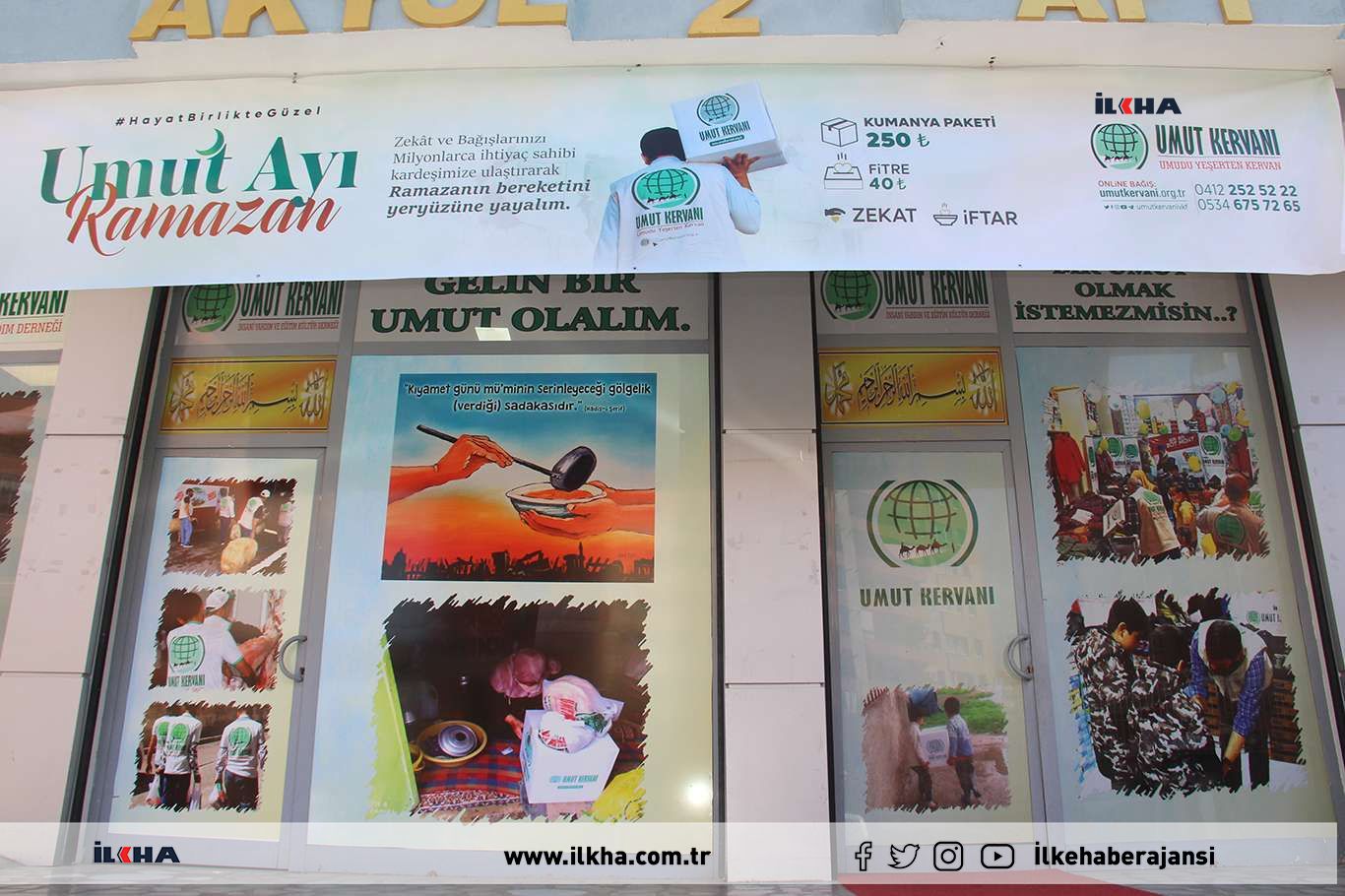 Umut Kervanı Diyarbakır'da 2 bin aileye ramazan yardımı yapacak