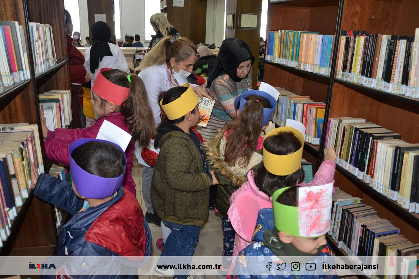 Diyarbakırlı minikler "Kütüphane Haftasını” kutladı