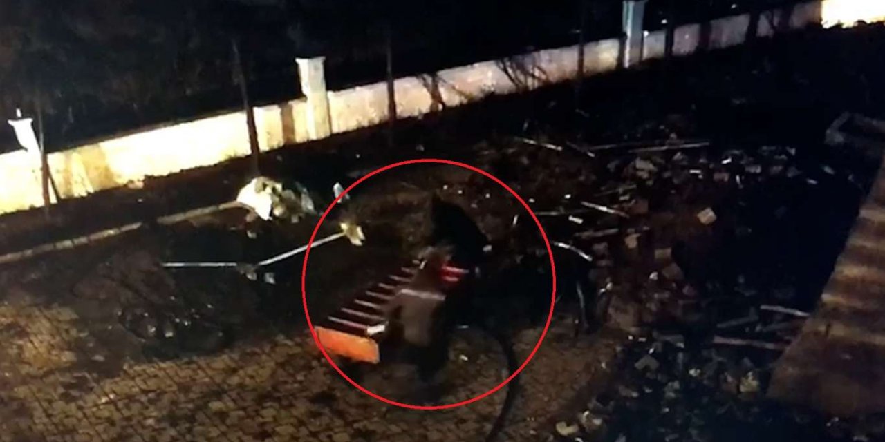 Camiden inşaat malzemeleri çalan şüpheli yakalandı