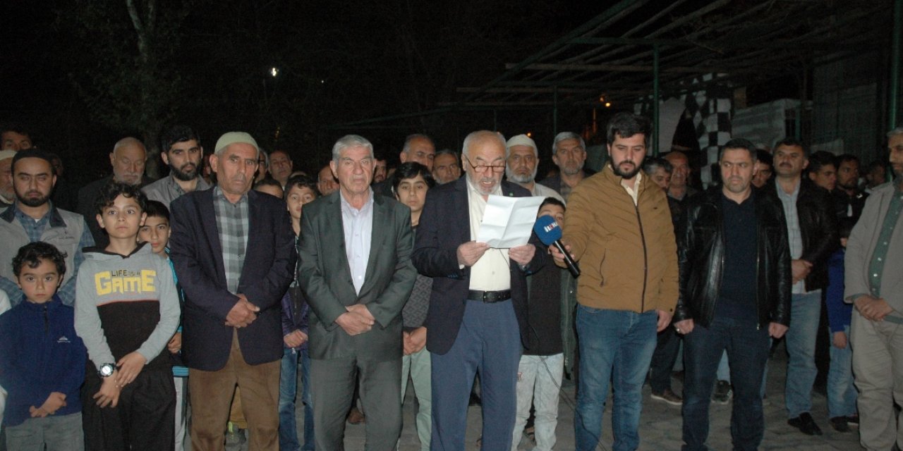 Çınar’dan Filistin direnişine destek işgalci siyonistlere lanet yağdı