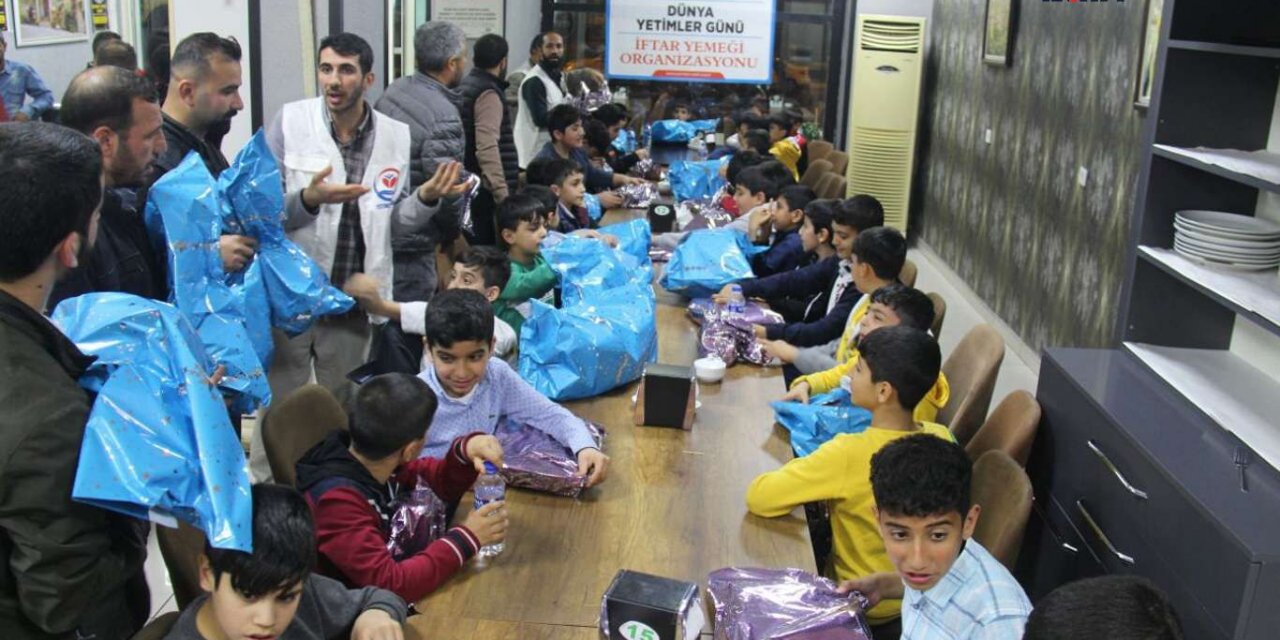 Yetimler Vakfı Diyarbakır'da yetimlere iftar verdi