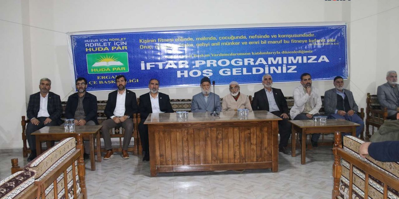 HÜDA PAR Ergani’de iftar programı düzenledi