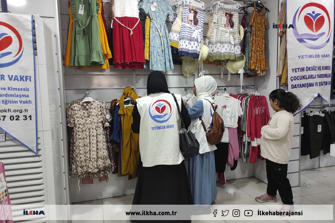 Yetimler Vakfı bayram öncesi Silvan’da yetimleri sevindirdi