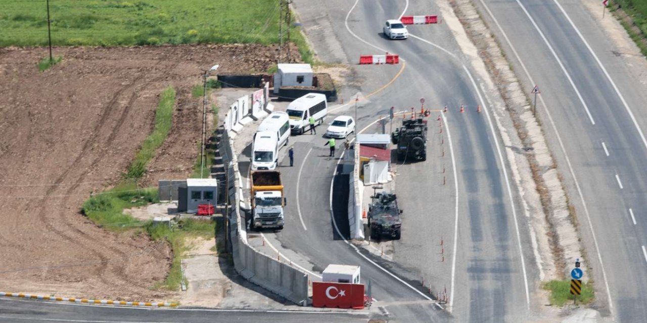 Diyarbakır'da helikopter destekli trafik denetimi